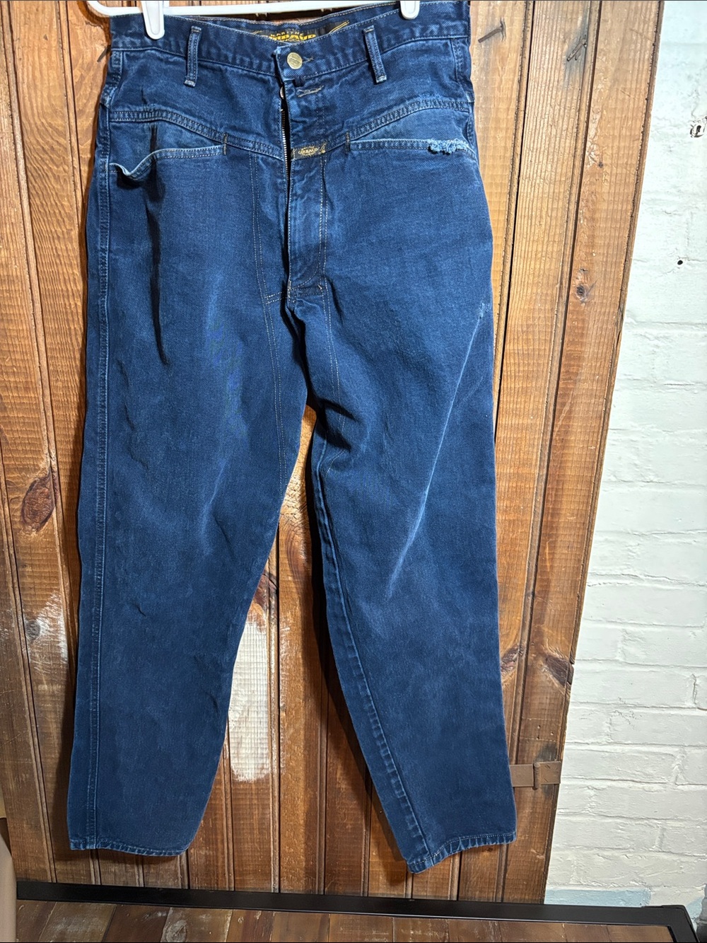 Vintage Marithé François Girbaud Distressed Jeans
